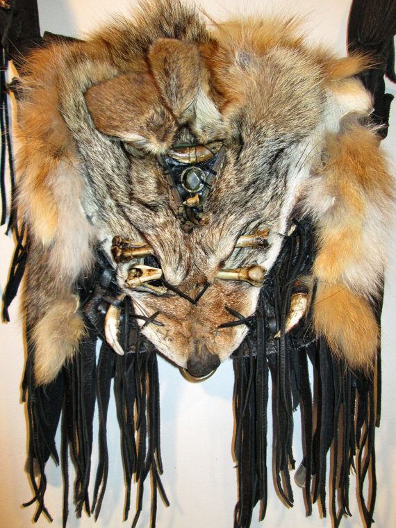 coyote-face-medicine-pouch
