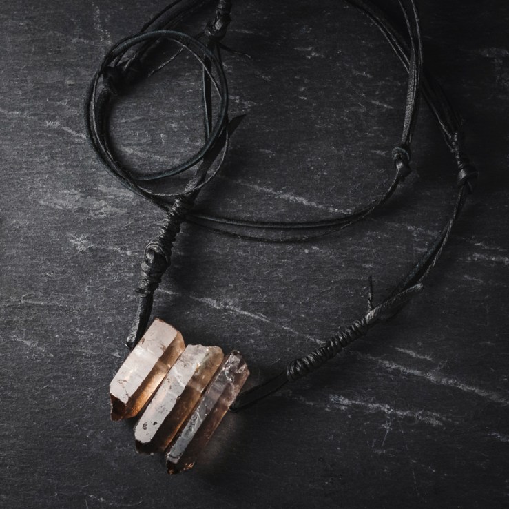 Sphaera_Gemma_smokyquartz_necklace