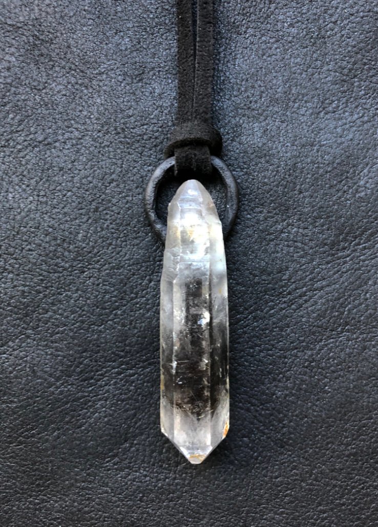 Nigredo into Albedo Tibetan Black Quartz